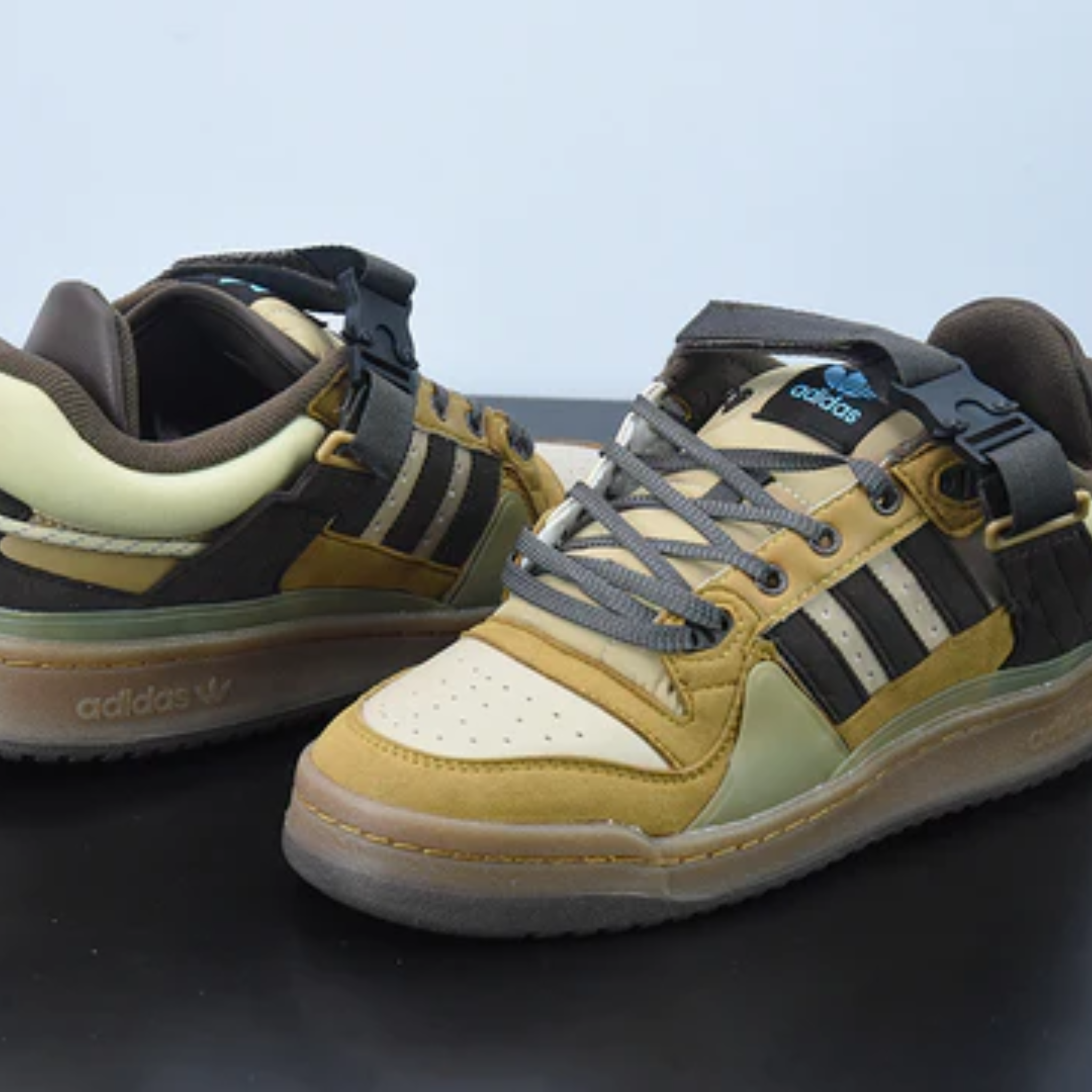 Adidas Forum x Bad Bunny 84 Buckle "Low Coffee"