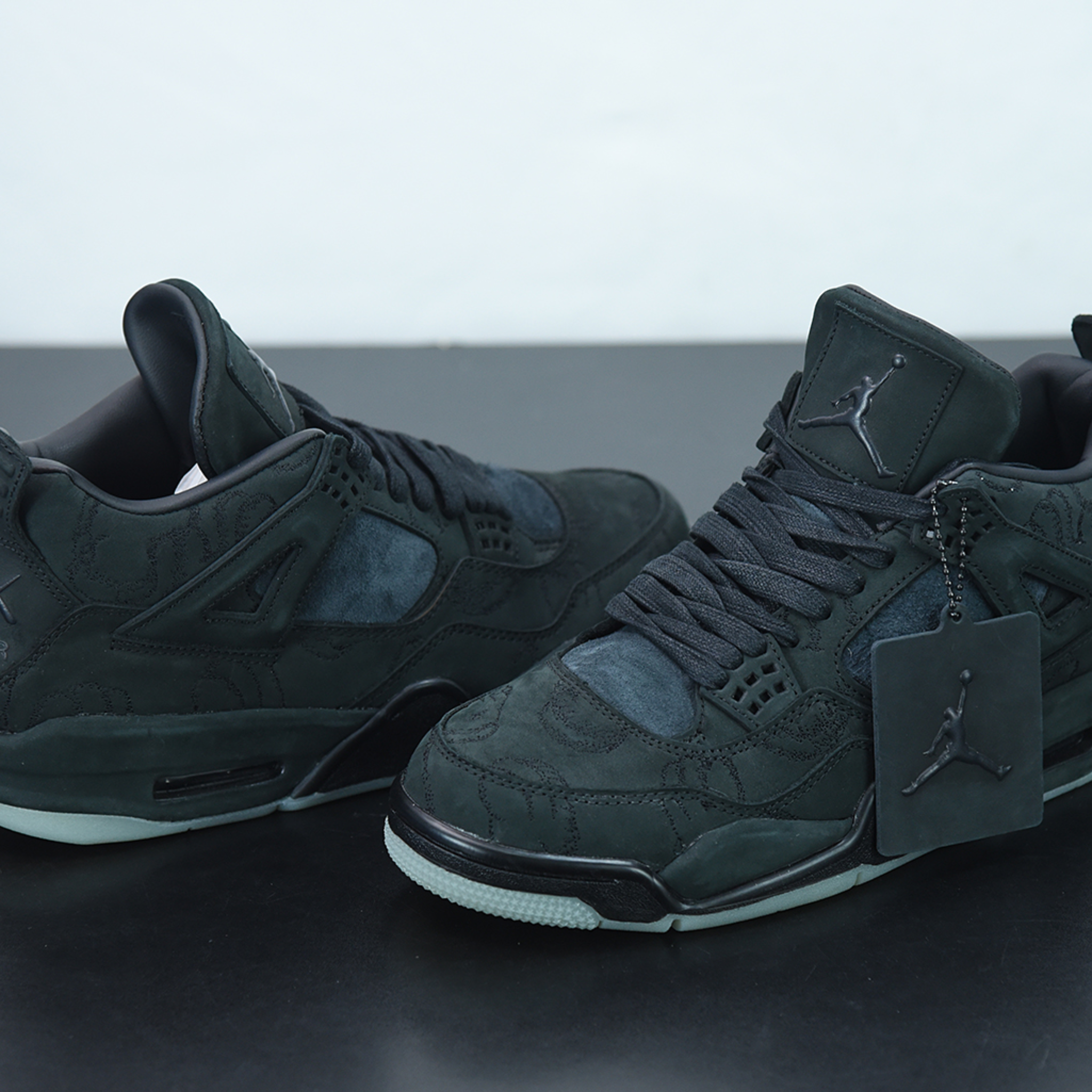 KAWS x Air Jordan 4 Retro Black