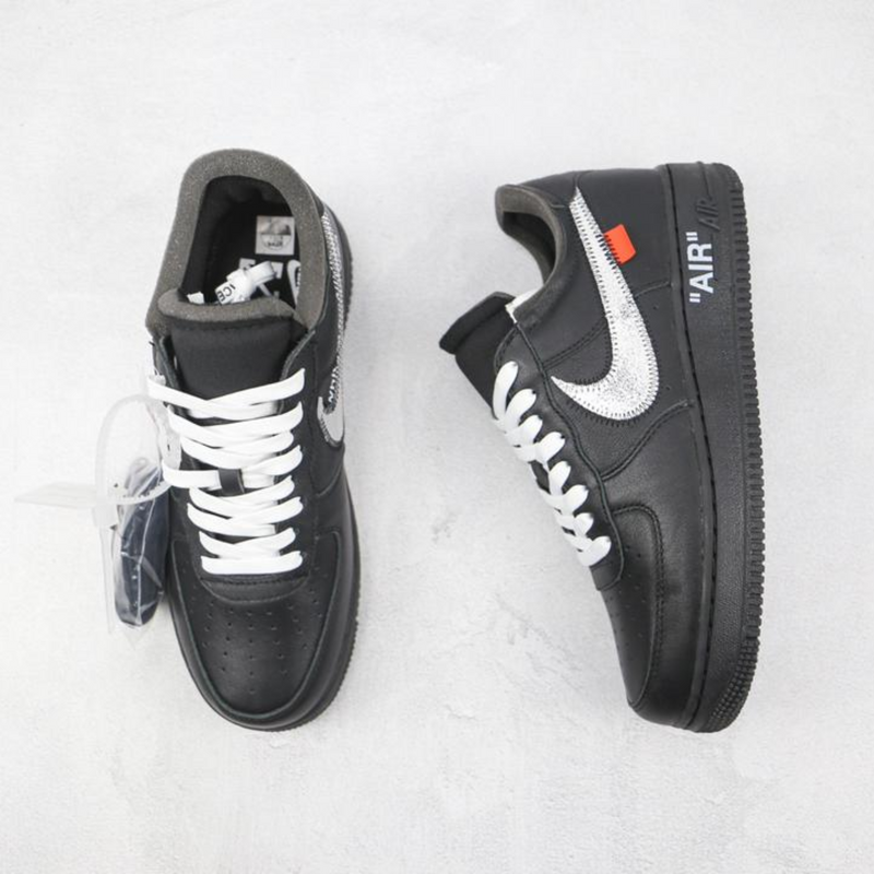 Nike off white top air force 1 black