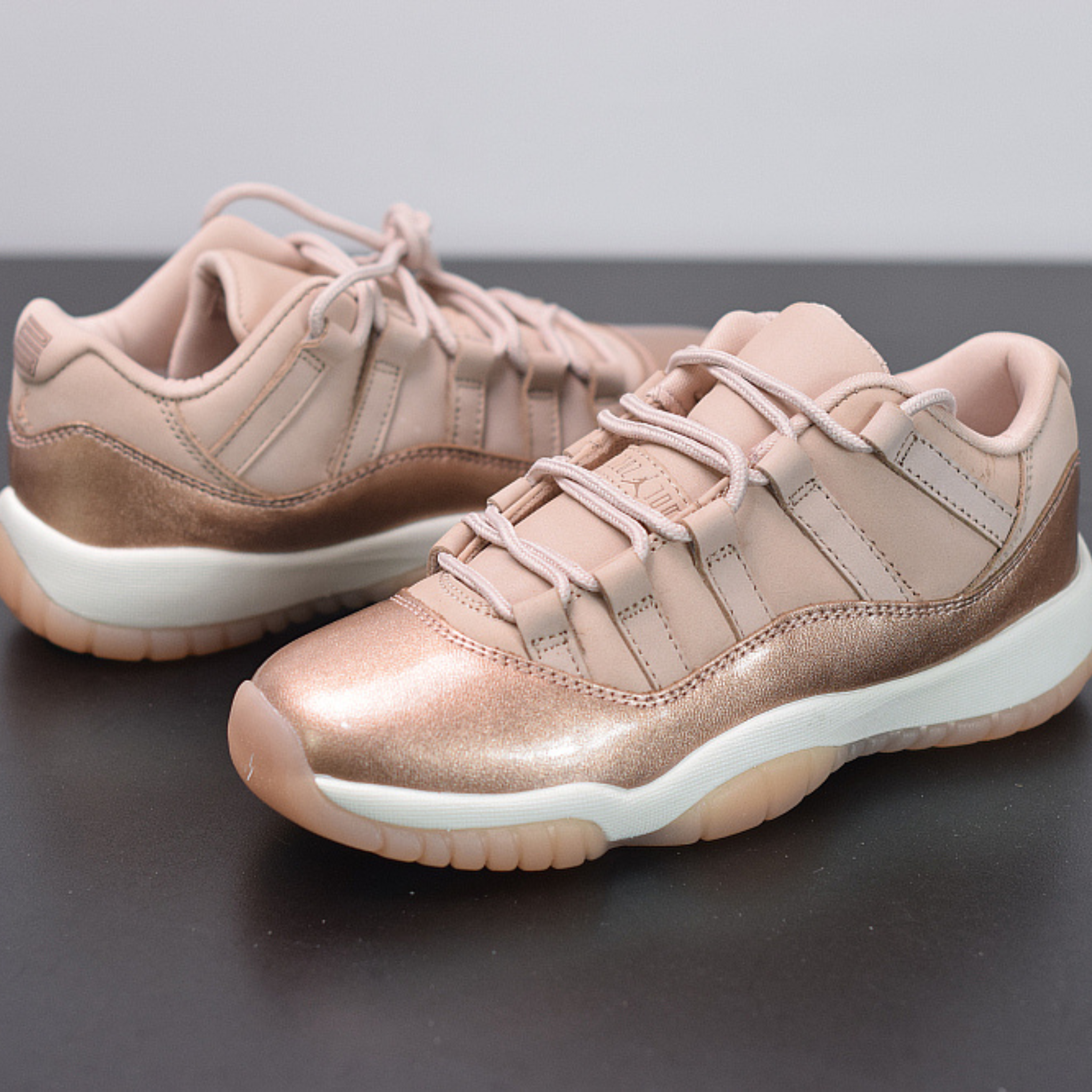 WMNS Nike Air Jordan 11 Retro Low "Rose Gold"