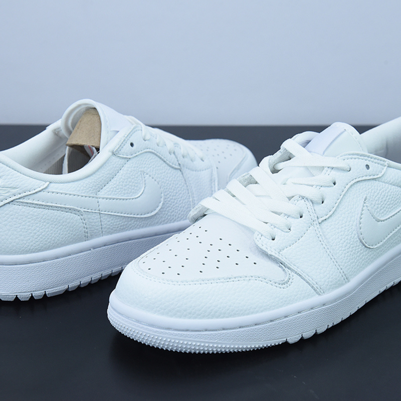 Nike air online jordan white low