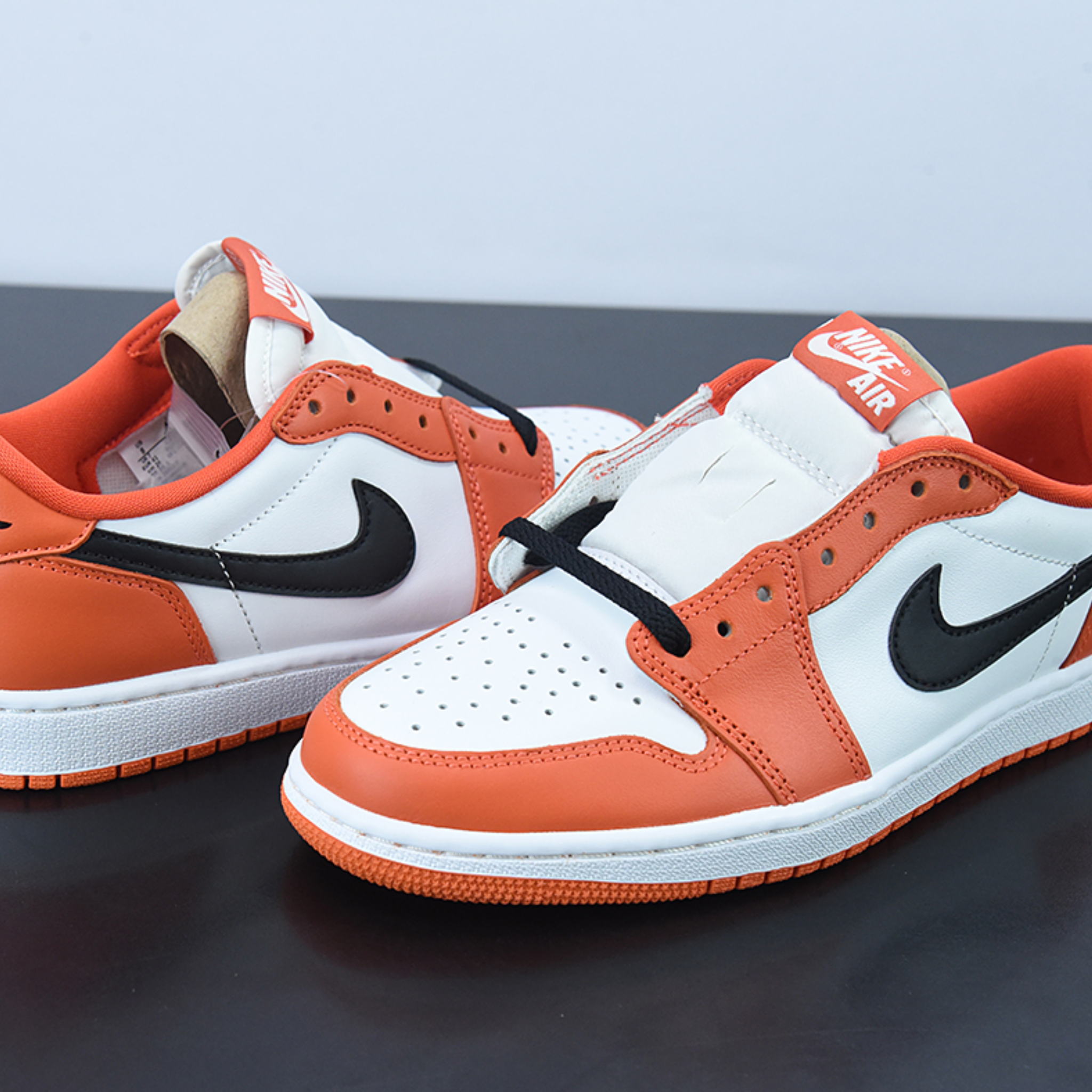 Nike Air Jordan 1 Low "White/Orange"