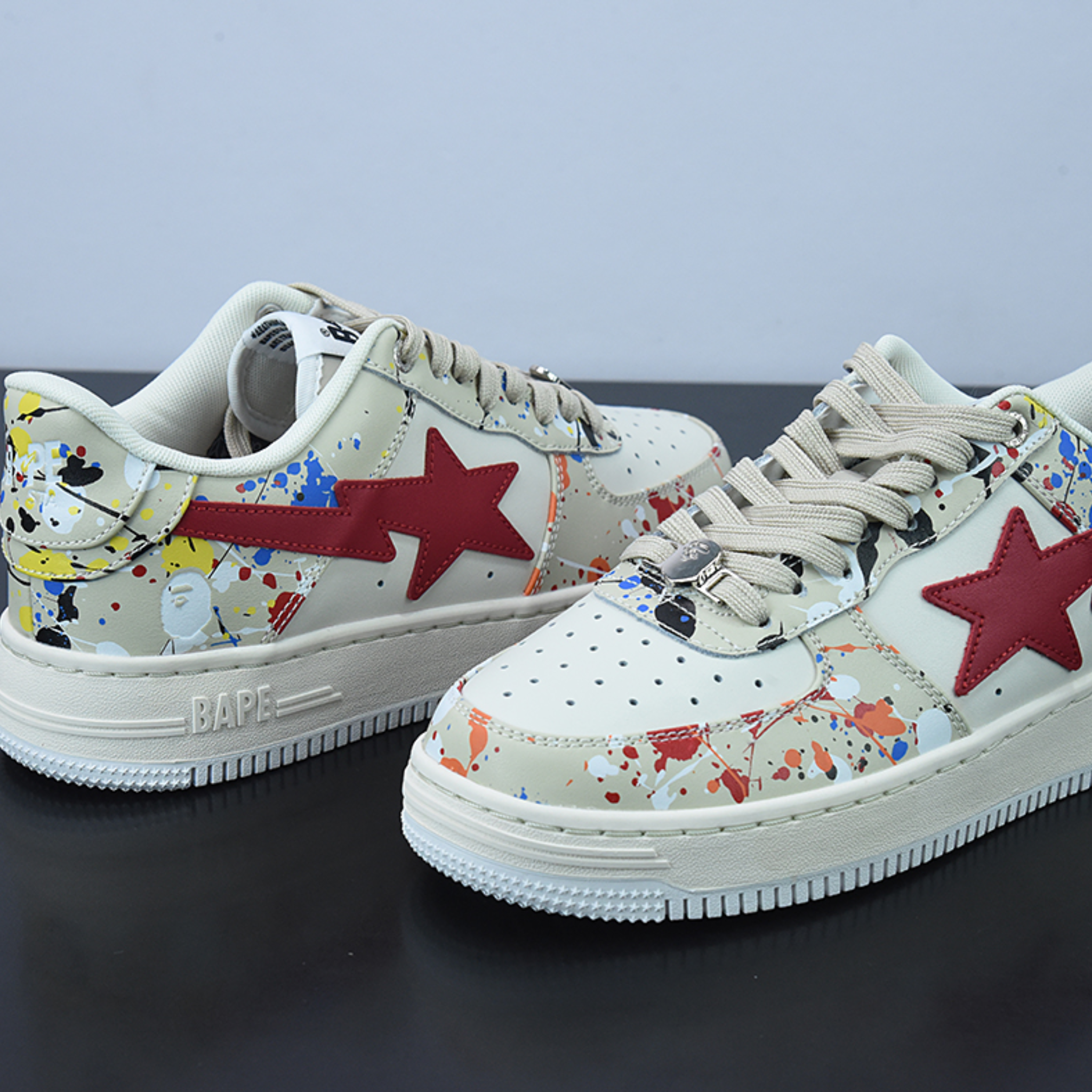 A Bathing Ape BAPE STA™ "Beige/Red"