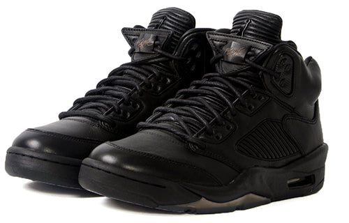 Nike Air Jordan 5 Retro Premium "Triple Black"