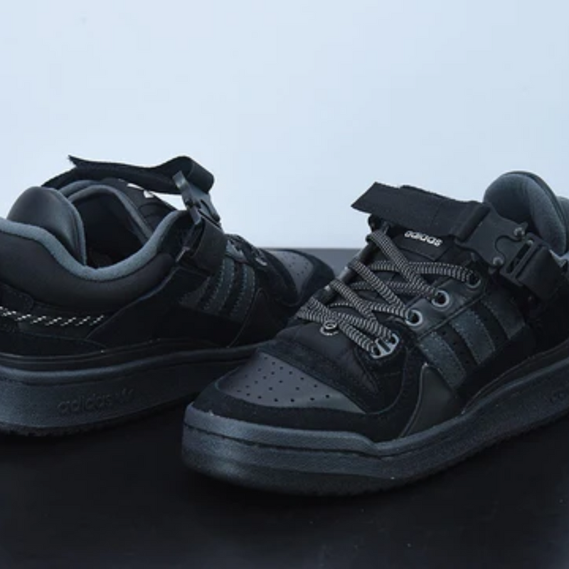 Adidas Forum x Bad Bunny 84 Buckle Low "Black Tint"