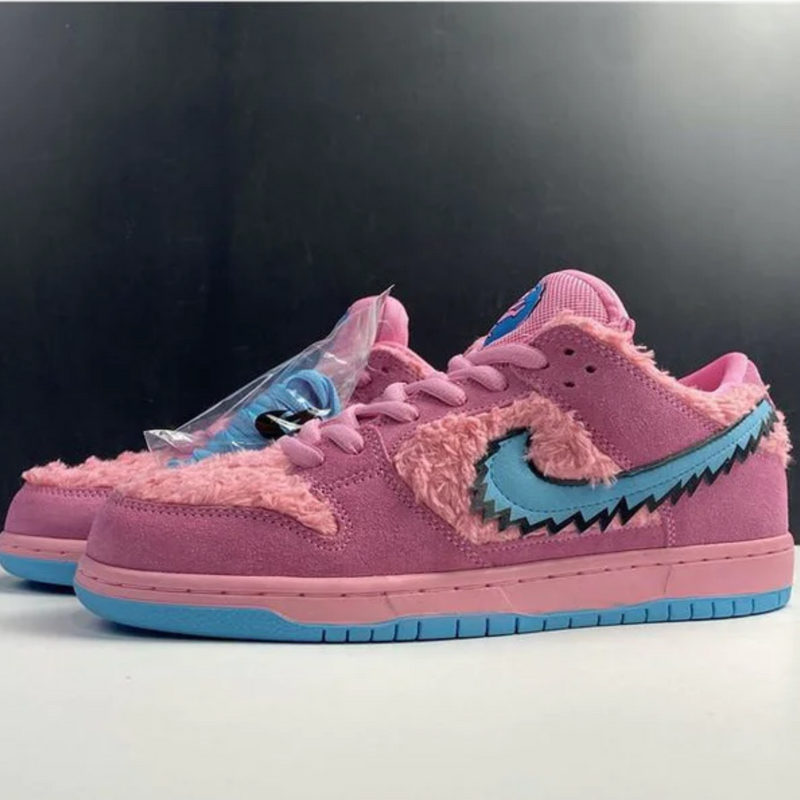 Tênis Nike Nike Sb Dunk Low Grateful Dead Pink Pink Grateful Dead