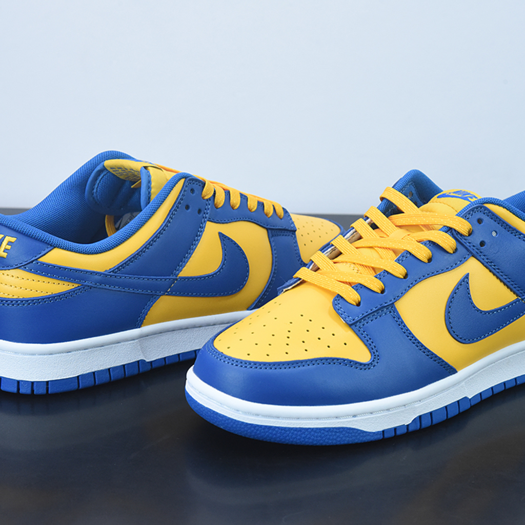 Nike sb dunk shop low blue yellow