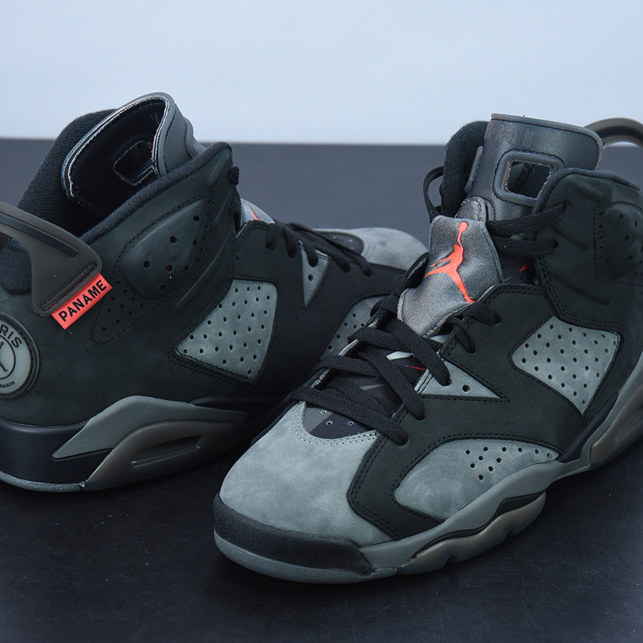 PSG x Nike Air Jordan 6 Retro "Iron Grey"