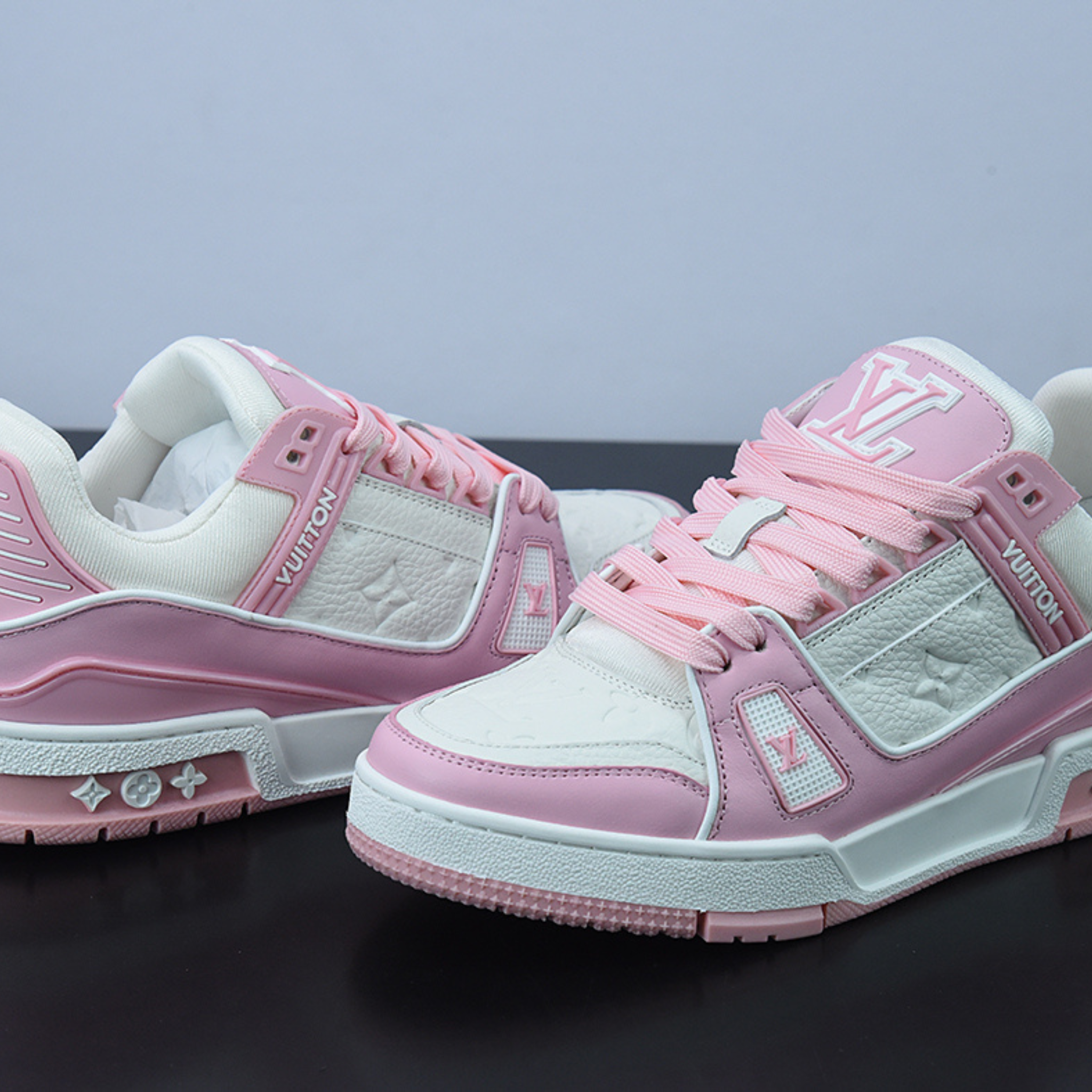 Louis Vuitton Trainer "Pink Monogram"