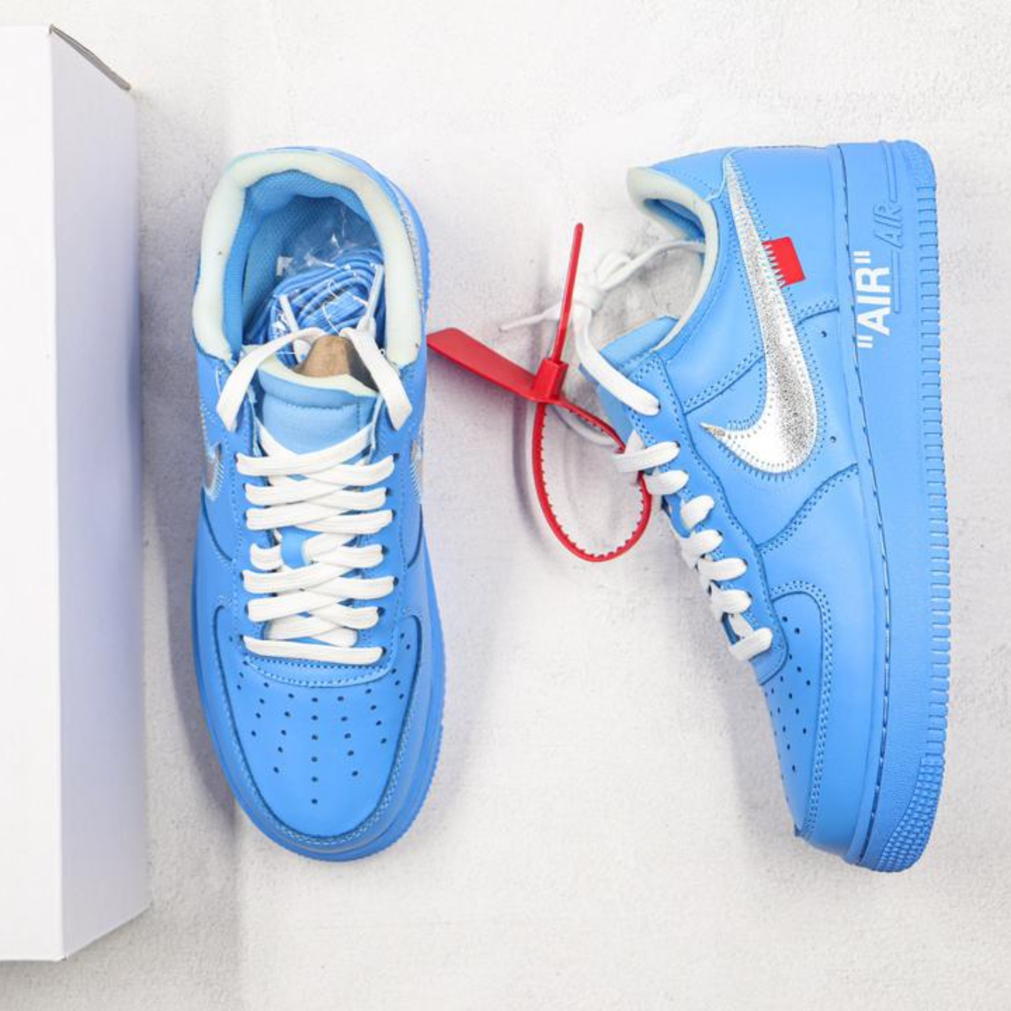 Off-White x Nike Air Force 1 "MCA Blue"