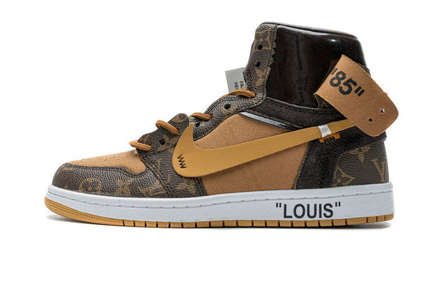 Louis Vuitton x Air Jordan 1 + Maleta Exclusiva