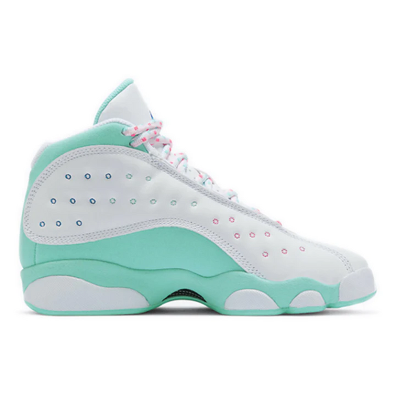 Air jordans 13 aurora green deals