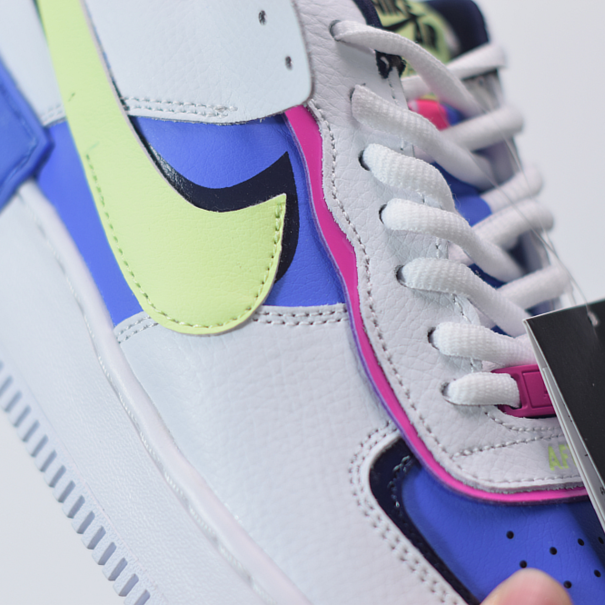 Nike Air Force 1 Shadow "Barely Volt Sapphire"