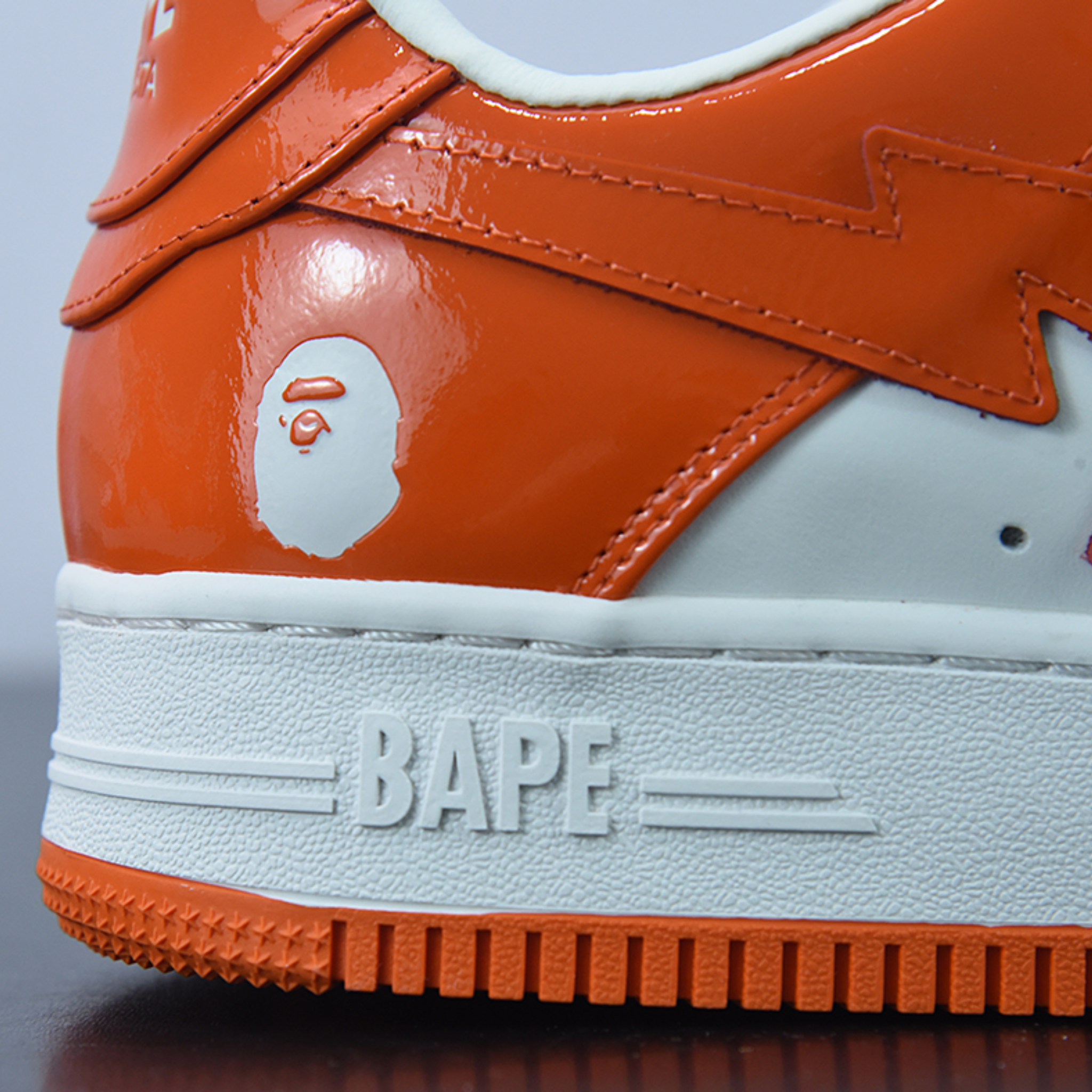 A Bathing Ape BAPE STA™ "White/Orange"