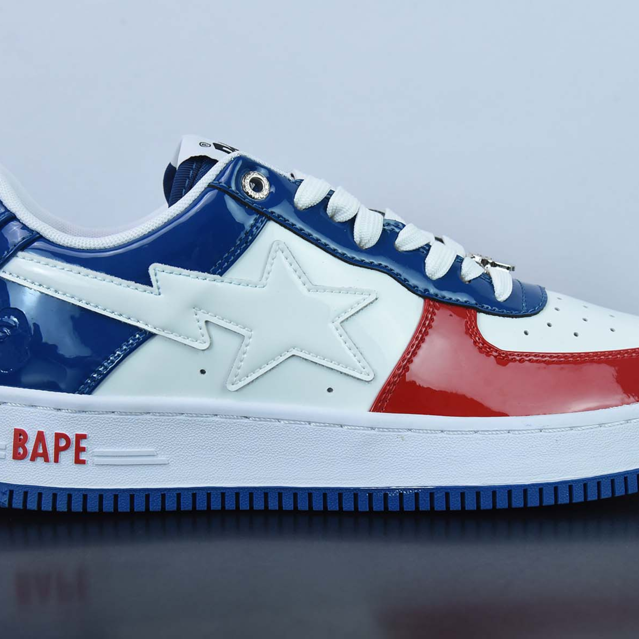 A Bathing Ape Bape Sta "Red/Blue/White"