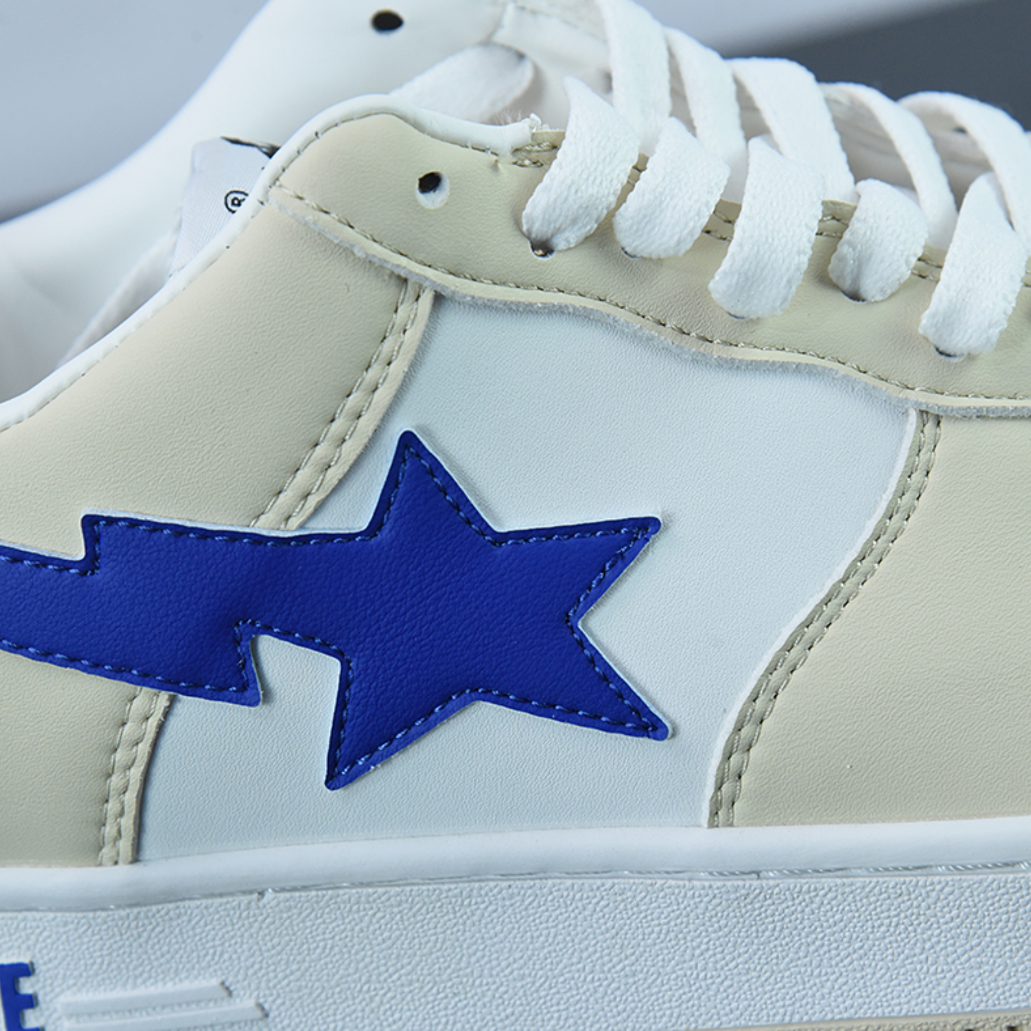 A Bathing Ape Bape Sta "Beige/Blue"