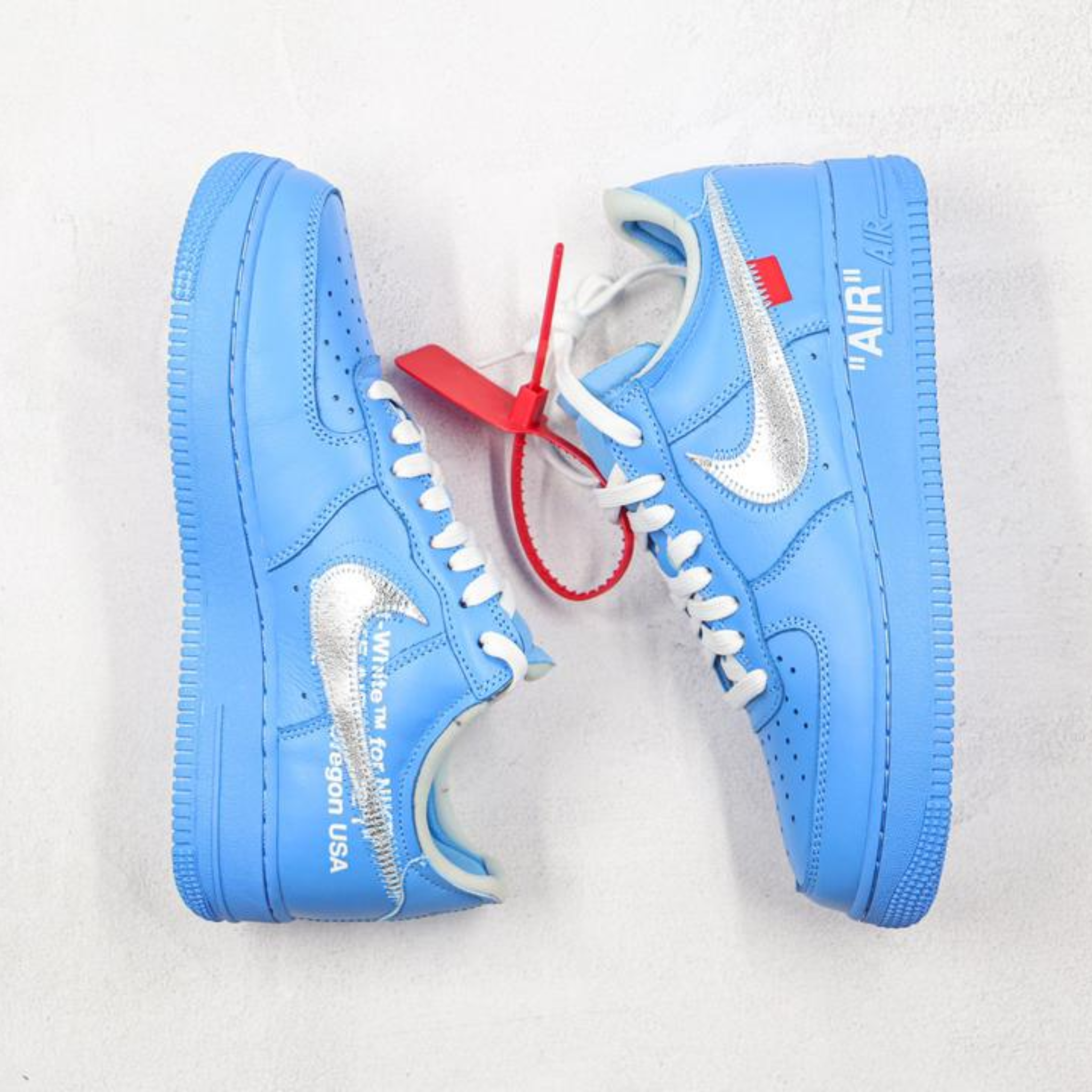 Off-White x Nike Air Force 1 "MCA Blue"