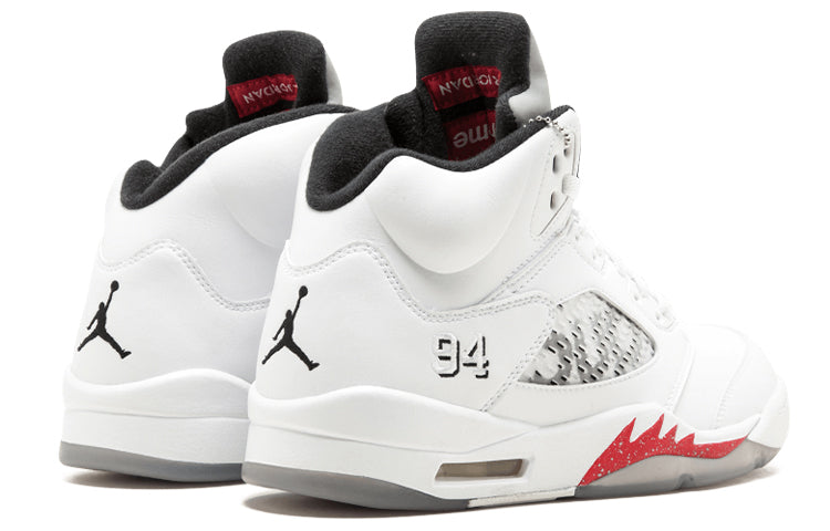 Supreme x Nike Air Jordan 5 Retro "White"