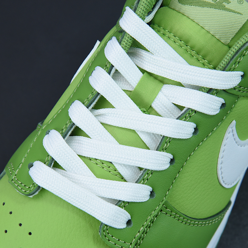 Green and online white nikes