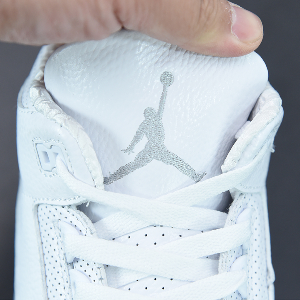 Jordan 3 deals pure white 2018