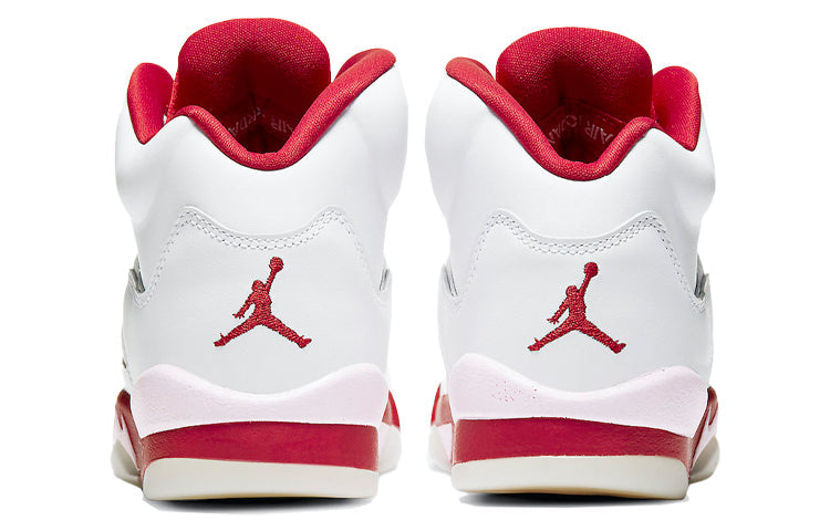 Nike Air Jordan 5 Retro "White Pink Red"(GS)