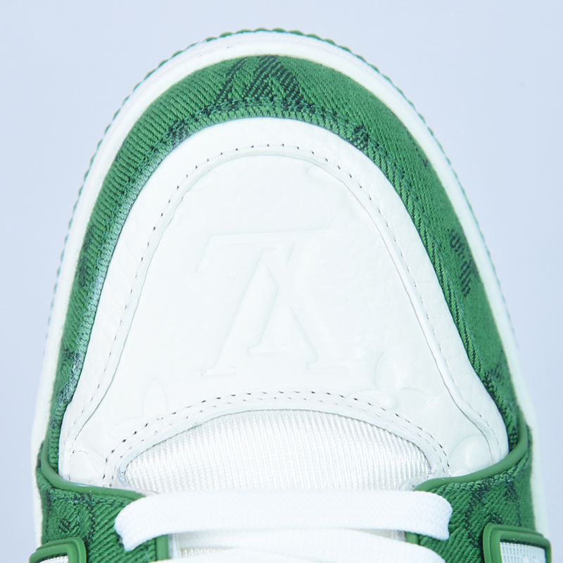 Louis Vuitton Trainer "Green White"