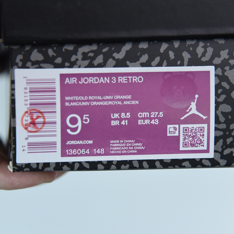 Nike Air Jordan 3 "Sepatu Basket Original"