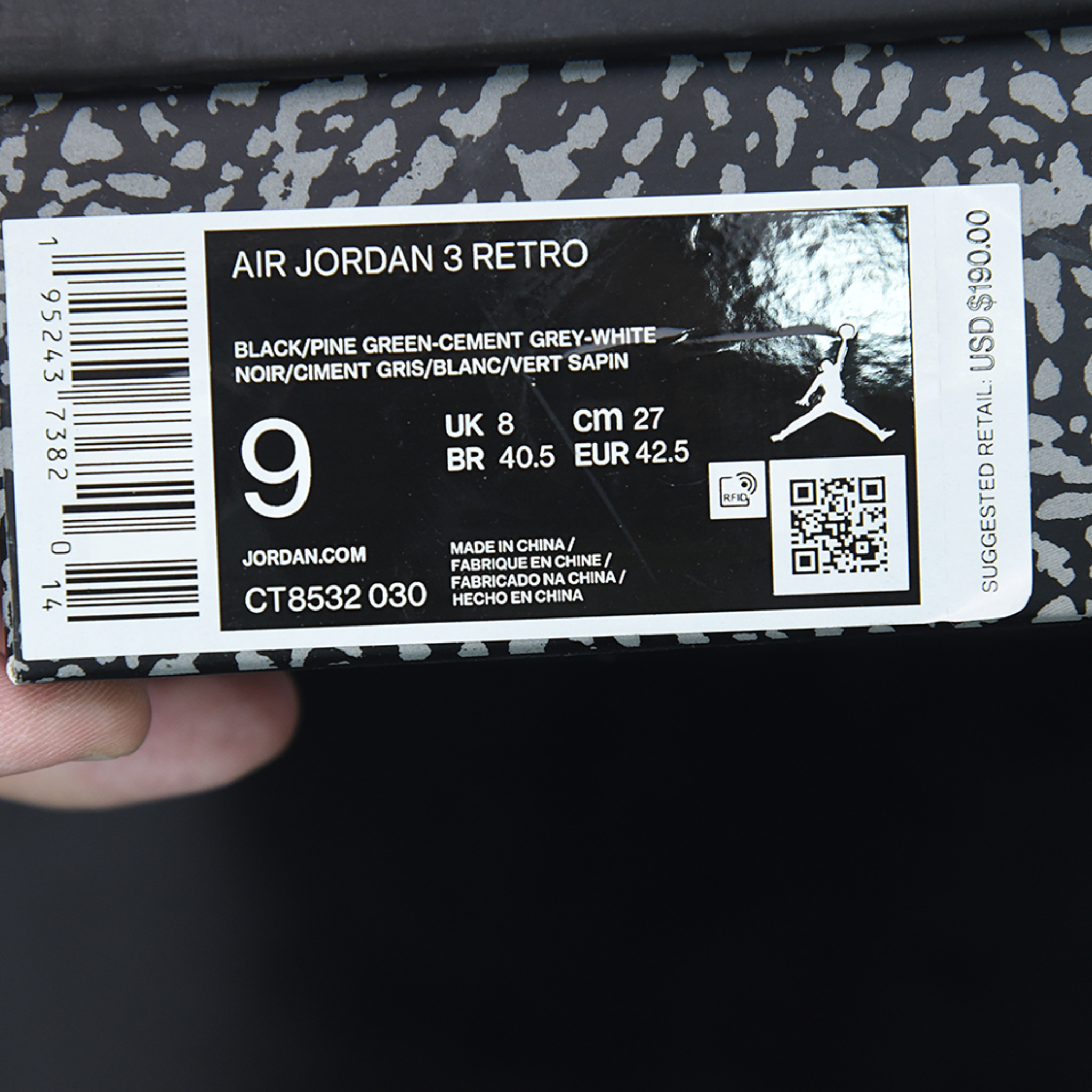 Nike Air Jordan 3 "Cool Grey"