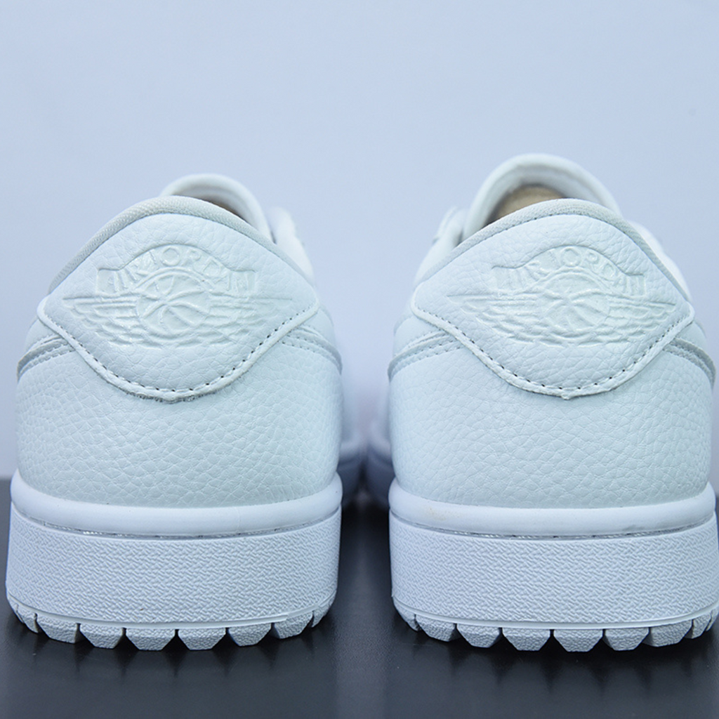 Triple white air jordan sales 1