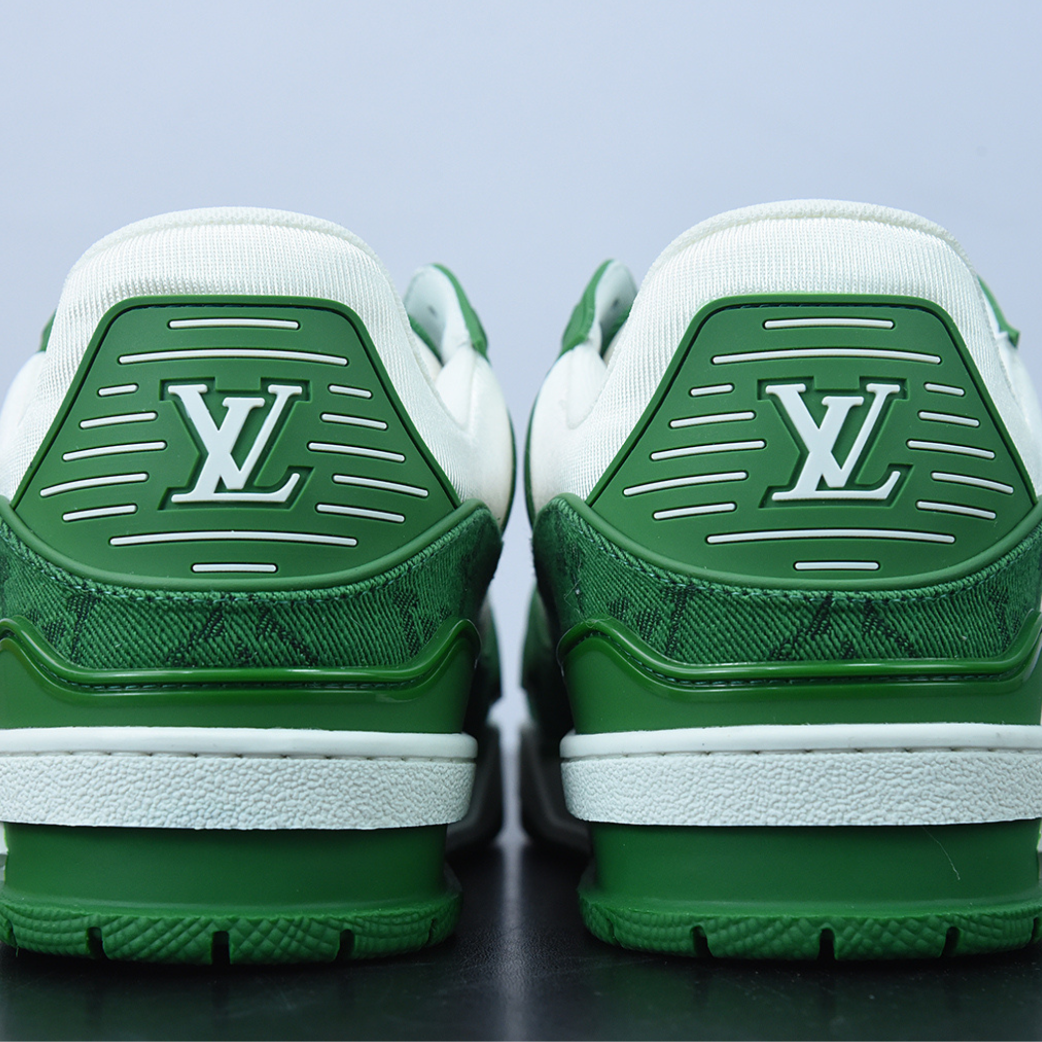 Louis Vuitton Trainer "Green White"