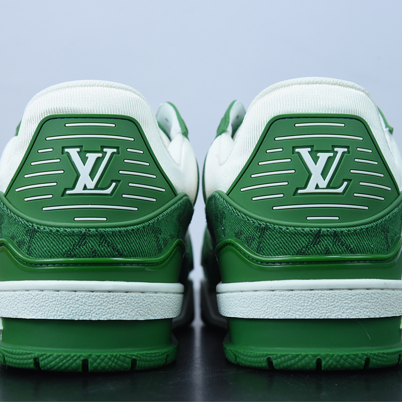 Louis Vuitton Trainer "Green White"