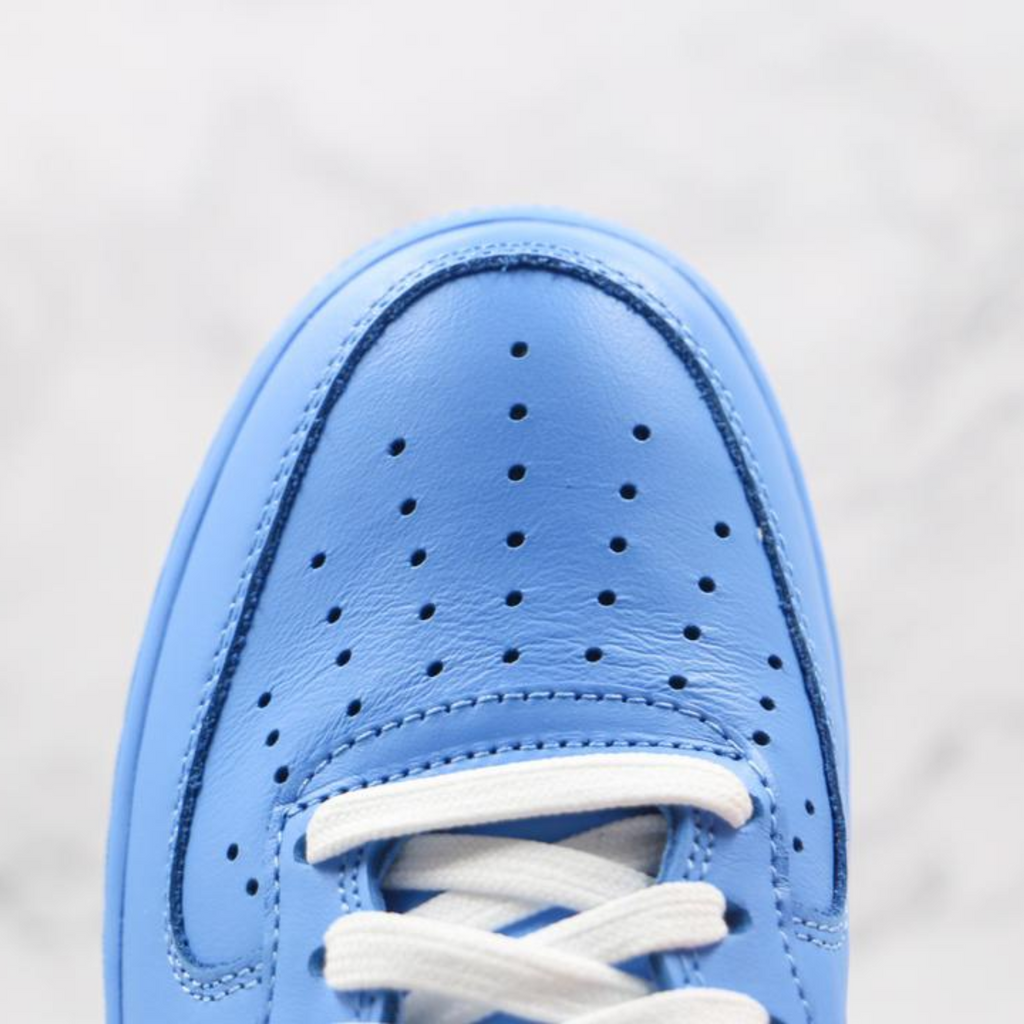 Nike off top white blue af1