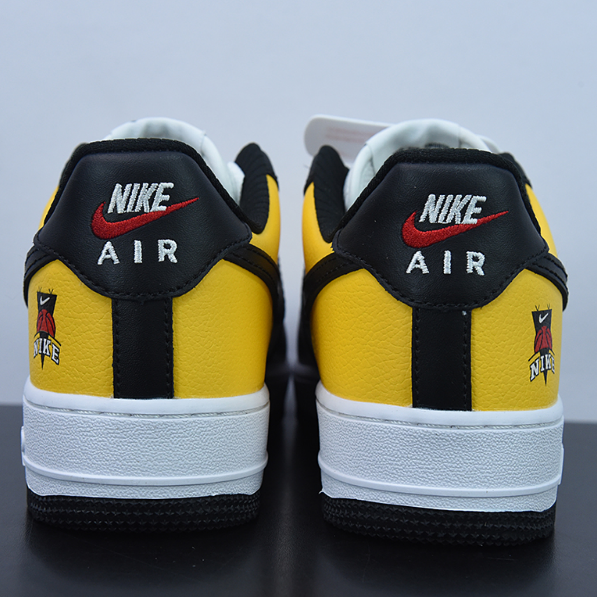 Nike Air Force 1 Low '07 LV8 "Black Gold Jersey Mesh"