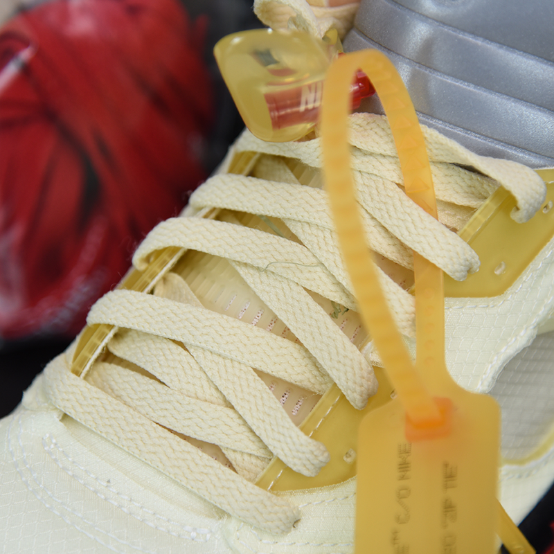 Off-White x Air Jordan 5 "Sail"