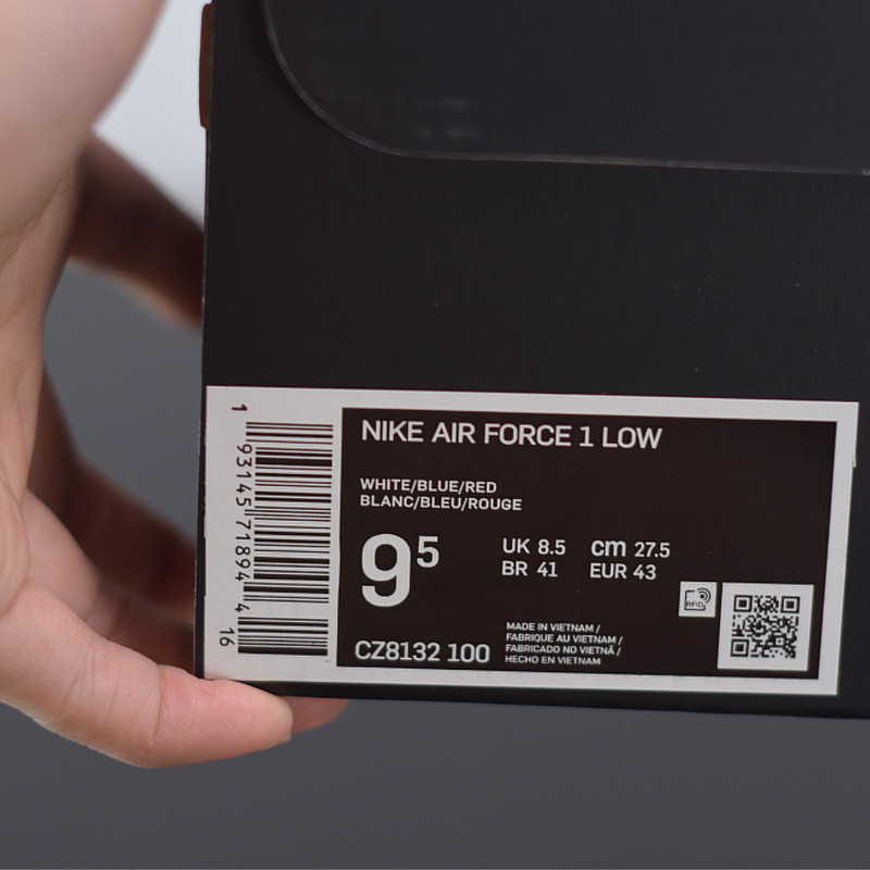 Nike Air Force 1 Low "White Dark Sulfu"