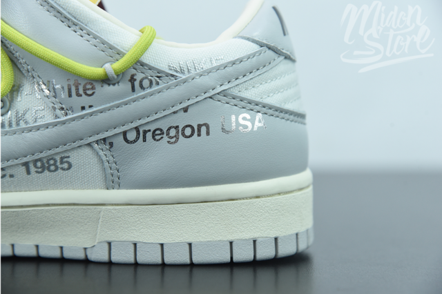 Nike SB Dunk Low x off-white 08/50