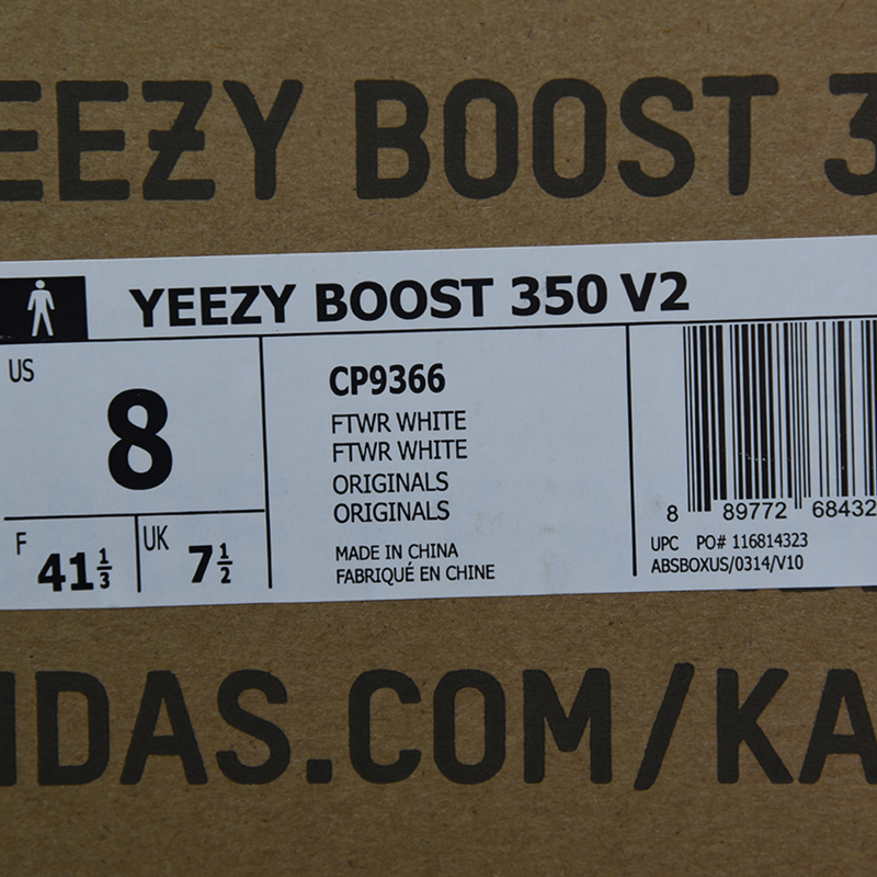 Adidas Yeezy Boost 350 V2 "Triple White"