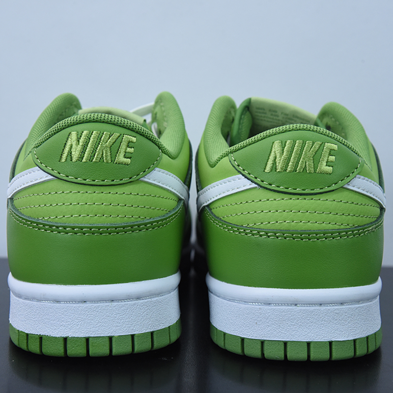 Nike shoes top white green