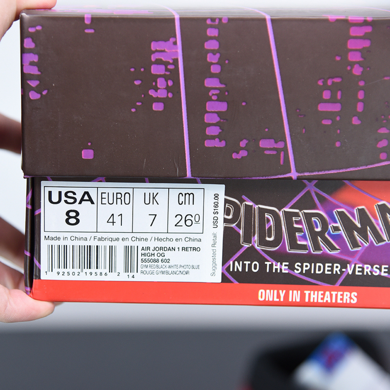 Nike Air Jordan 1 Retro High OG "Spider-Man: Origin Story"