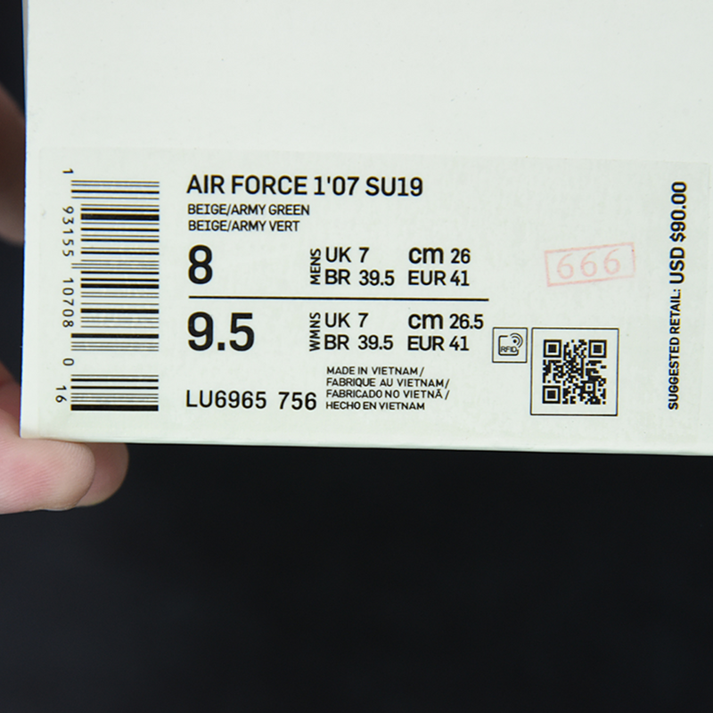 Nike Air Force 1 '07 SU19