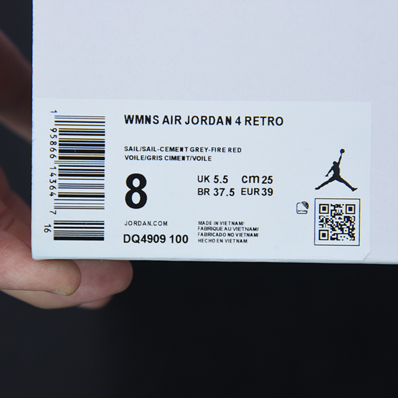 Nike Air Jordan 4 Rêtro "Cement Grey"