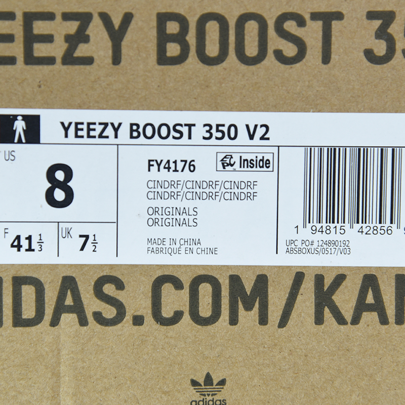 Adidas Yeezy Boost 350 V2 "Cinder"(Reflective)
