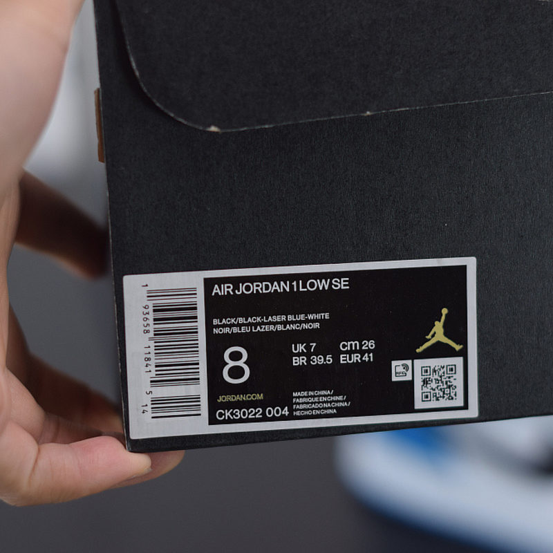 Nike Air Jordan 1 Low "Laser Blue"