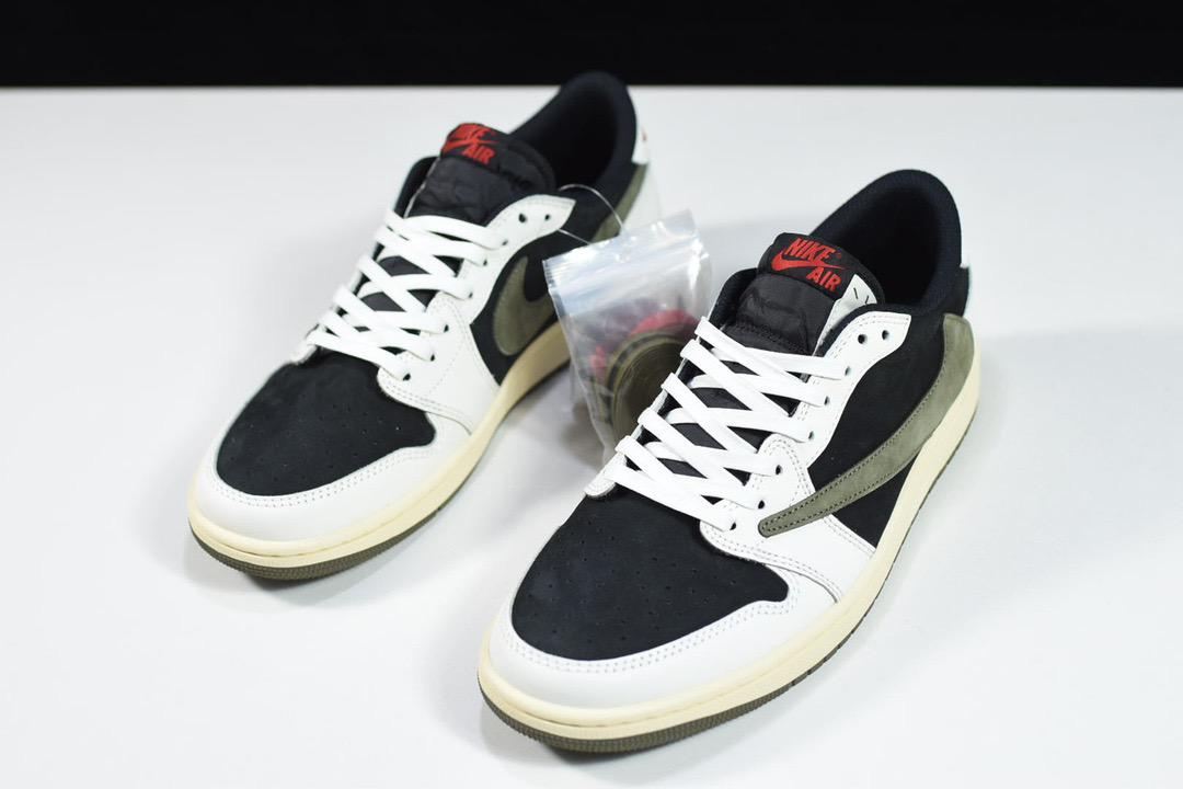 Nike Air Jordan 1 Low x Travis Scoot ''Olive''