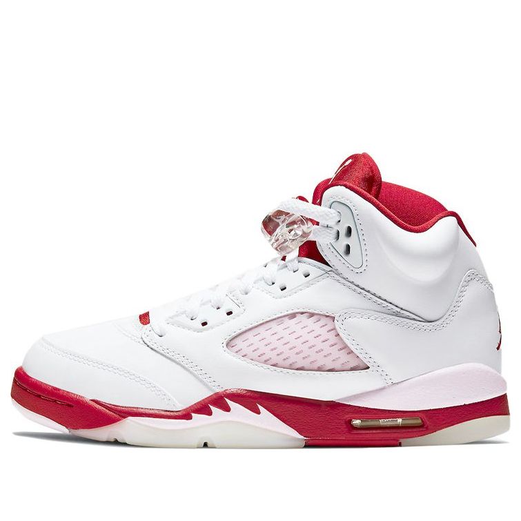 Nike Air Jordan 5 Retro "White Pink Red"(GS)